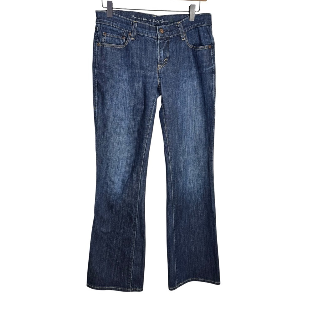 Levi's 633 Y2K Green Tab Eco Line Low Rise Bootcut Dark Wash Size 28